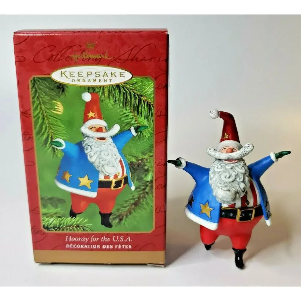 2000 Hallmark‎ Keepsake Ornament Hooray For The U.S.A U119/68281